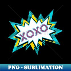 retro xoxo graphic tee - modern sublimation png file - stunning sublimation graphics