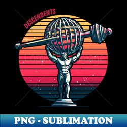 descendents - png transparent sublimation file - defying the norms