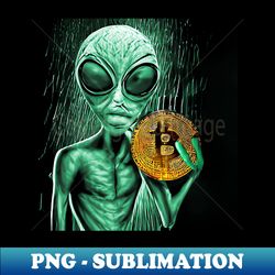alien bitcoin collectors mars invasion sci-fi - creative sublimation png download - defying the norms