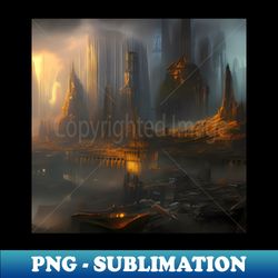 apocalyptic landscape - png sublimation digital download - perfect for sublimation art