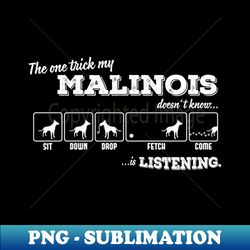 malinois - aesthetic sublimation digital file - unleash your inner rebellion