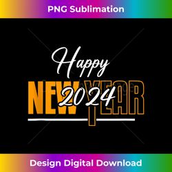 happy new year 2024 costume tank - luxe sublimation png download - striking & memorable impressions
