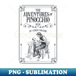 pinocchio fairy tale - geppetto jiminy cricket childrens book - png sublimation digital download - perfect for sublimation mastery