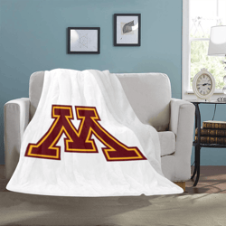 minnesota golden gophers blanket lightweight soft microfiber fleece