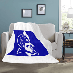 duke blue devils blanket lightweight soft microfiber fleece