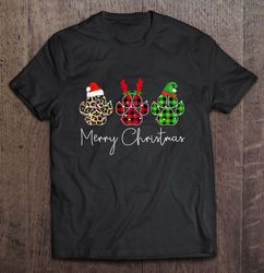 merry christmas maltese reindeer elf santa hat shirt