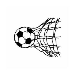 soccer ball soccerball futbol instant download 1 vector .eps, svg & png vinyl cutter ready, t-shirt, cnc clipart graphic 0044