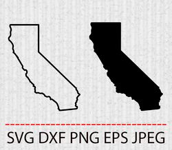 california svg,png,eps cameo cricut design template stencil vinyl decal tshirt transfer iron on