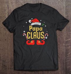 papa claus santa claus christmas2 tshirt