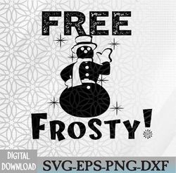 free frosty funny christmas svg, eps, png, dxf, digital download