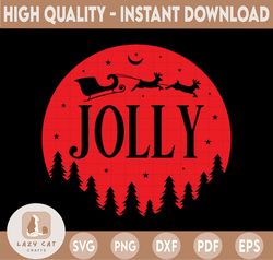 jolly svg, christmas wreath svg, merry christmas svg, holiday svg,  merry christmas svg, funny christmas svg, svg file f