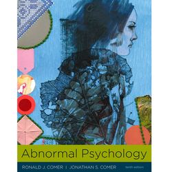 abnormal psychology (10th edition) tenth edition by ronald j. comer, jonathan s. comer