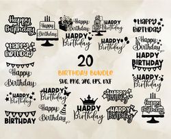 sweet people born in birthday bundle, birthday svg, happy birthday png, t-shirt designs 27