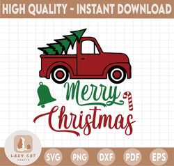 christmas truck tree svg / merry christmas svg/ funny christmas svg, svg file for cricut, png, dxf