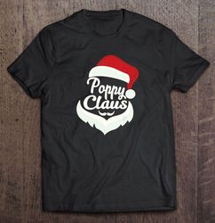 poppy claus santa claus christmas2 tshirt