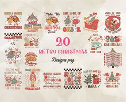 20 retro christmas design png, christian christmas svg, christmas design, christmas shirt, christmas 05