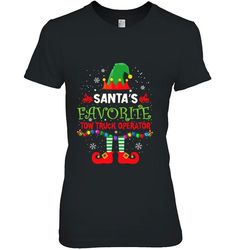 santas favorite tow truck operator christmas tshirt