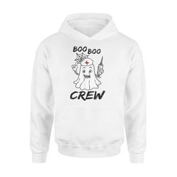funny nurse ghosting crew scary gifts for men women hoodie