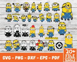 minions svg,cartoon svg, bundle cartoon svg 117