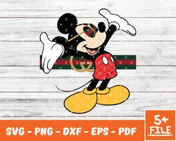 mickey-gucci svg,cartoon svg, bundle cartoon svg 116