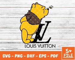 pooh-lv svg,cartoon svg, bundle cartoon svg 118