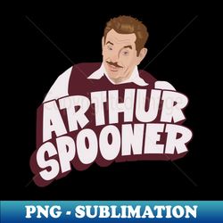 arthur spooner illustration - quirky charm from king of queens - modern sublimation png file - perfect for creative projects