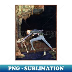 the tell tale heart - harry clarke for ea poe - special edition sublimation png file - create with confidence