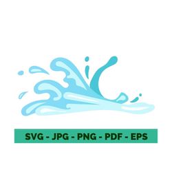 water clipart water svg water painting water drop water vector water cricut file