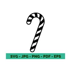 candy cane christmas design svg candy clipart xmas candy svg cricut file