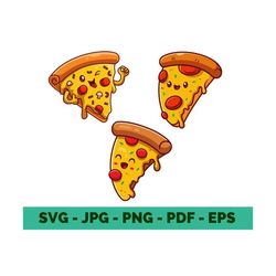 pizza clipart , pizza bundle pizza slice clipart , pizza cartoon shirt design svg, cute pizza svg, pepperoni pizza clipart, cheese pizza