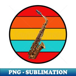 saxophone horn player marching band orchestra - trendy sublimation digital download - bold & eye-catching