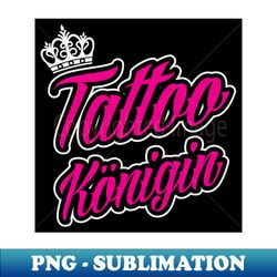 tattoo konigin black - digital sublimation download file - stunning sublimation graphics