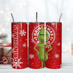 grinch tumbler 20oz, grinch christmas tumbler, christmas gift, grinchmas holiday cup, grinch movies for christmas gift