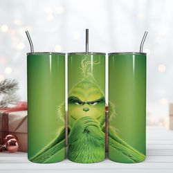 grinch tumbler 20oz, grinch christmas tumbler, christmas gift, grinchmas holiday cup, grinch movies for christmas gift