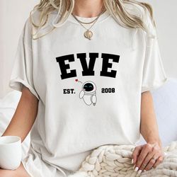 EVE vs WallE Couple Tee, Christmas Anniversary Gift, Couple Matching Clothes Gifts Un