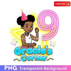 gracies corner png clipart image 9th birthday