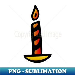 christmas candle doodle art - professional sublimation digital download - transform your sublimation creations