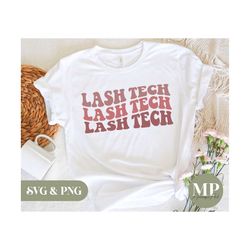 lash tech svg & png