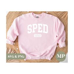 sped squad | special education svg & png