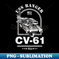 ranger aircraft carrier - signature sublimation png file - defying the norms