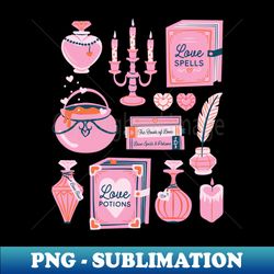 valentine love spell - sublimation-ready png file - bold & eye-catching