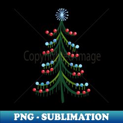 xmas tree - stylish sublimation digital download - add a festive touch to every day