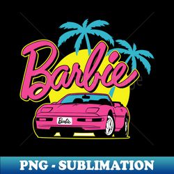 barbie sport car - aesthetic sublimation digital file - revolutionize your designs