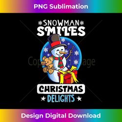 funny snowman season winter christmas snowman joy raglan baseball - timeless png sublimation download - animate your creative concepts