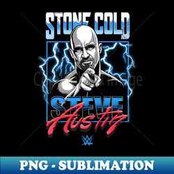 stone cold steve austin pointing - vintage sublimation png download - transform your sublimation creations