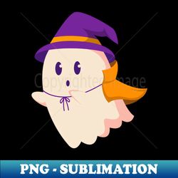 halloween ghost - decorative sublimation png file - perfect for creative projects