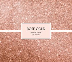 rose gold background, rose gold digital paper, rose gold digital papers, glitter digital paper, rose gold textures