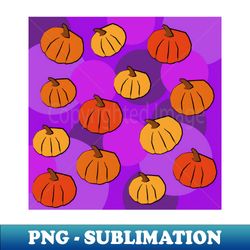 pop art pumpkin pattern for halloween - png sublimation digital download - transform your sublimation creations