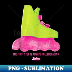 barbie the movie - rollerblading barbie tank - signature sublimation png file - fashionable and fearless