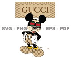 gucci mickey mouse logo, gucci svg,gucci logo svg,fashion brand logo 12